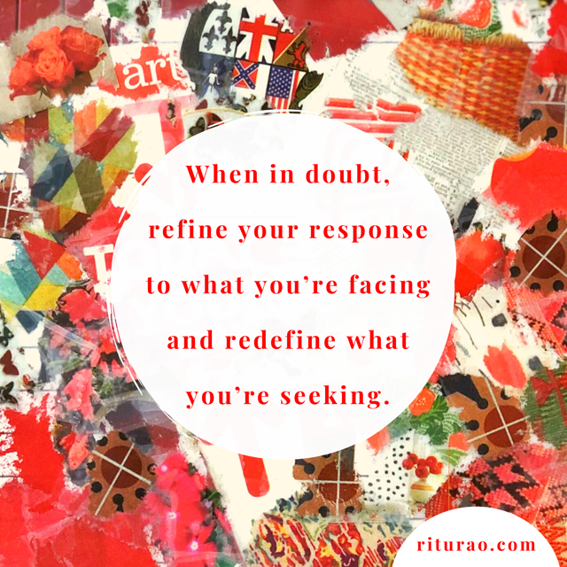 When in doubt, refine and redefine